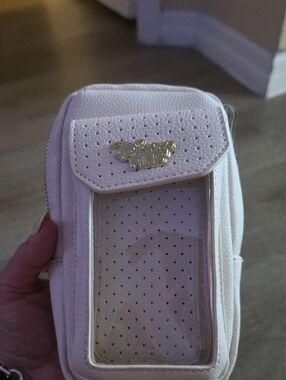 Disney Cream Mini Crossbody Phone Pouch with Clear Window